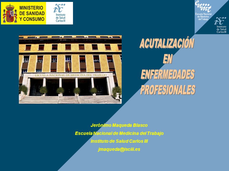 ESCUELA NACIONAL DE MEDICINA DEL TRABAJO escuela nacional de medicina del trabajo: