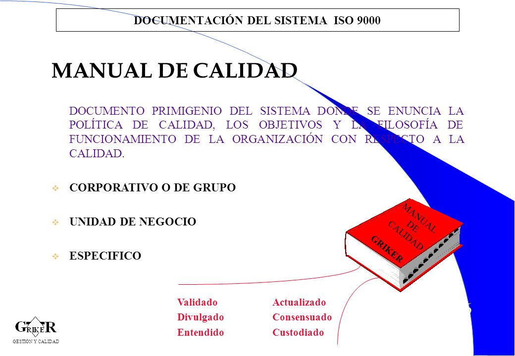 Iso 9000 Manual De Calidad