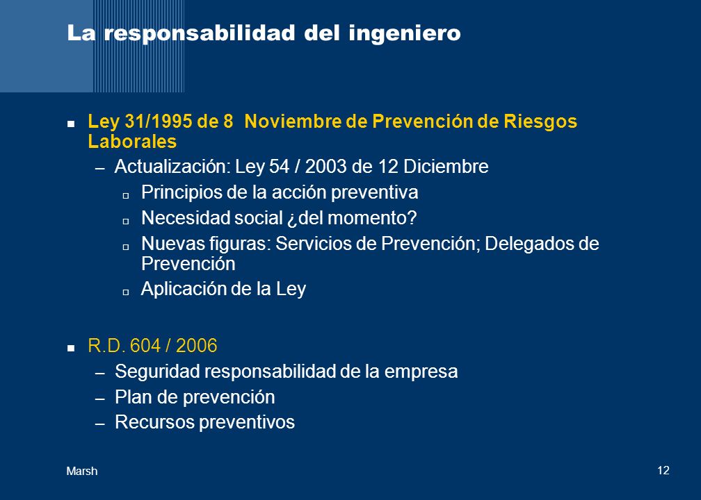 LEY 31 1995 DE 8 DE NOVIEMBRE PREVENCION DE RIESGOS ley 31 1995 de 8 de noviembre prevencion de riesgos: