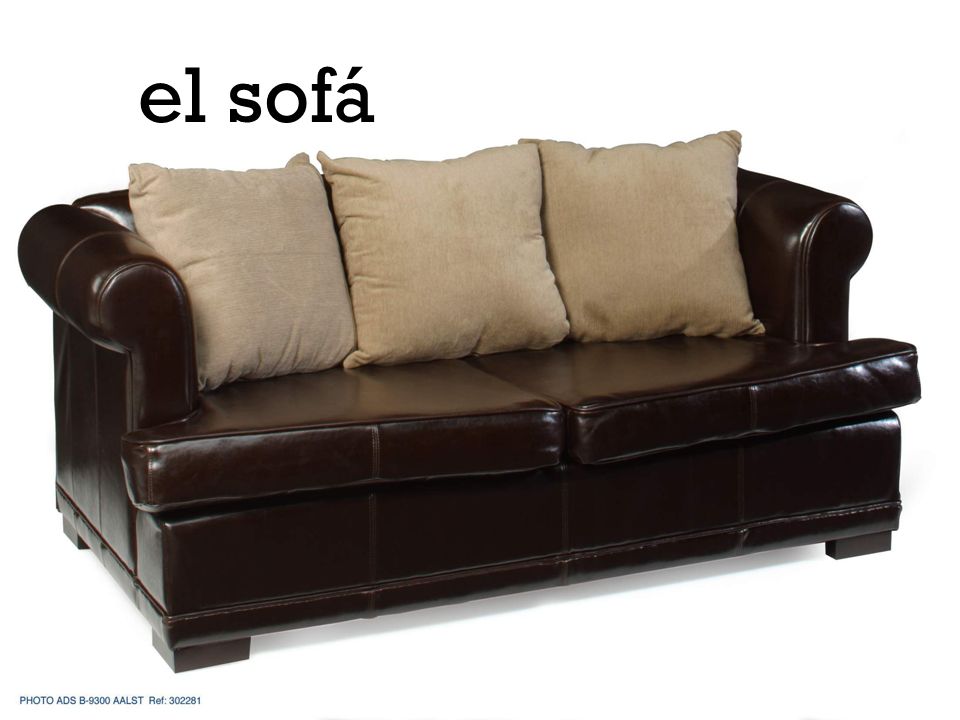 el sofá