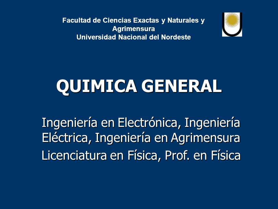 FACULTAD DE CIENCIAS EXACTAS FISICA Y NATURALES facultad de ciencias exactas fisica y naturales: