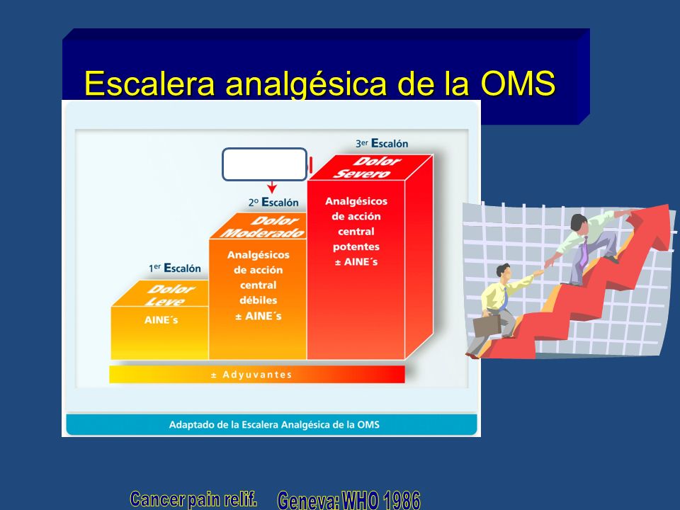ESCALERA ANALGESICA OMS escalera analgesica oms: