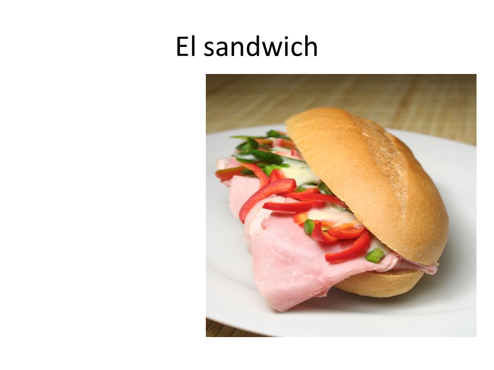 El sandwich