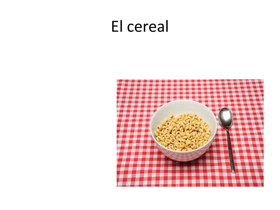 El cereal