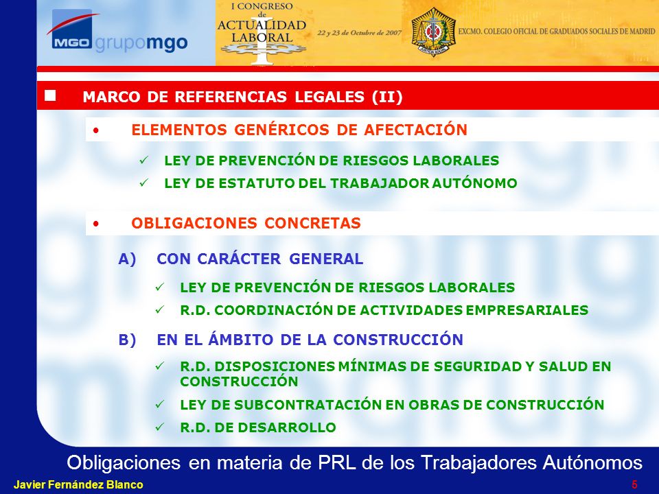 LEY 50 80 DE 8 DE OCTUBRE ley 50 80 de 8 de octubre: