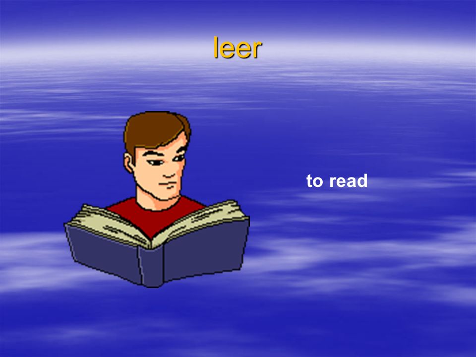 leer to read
