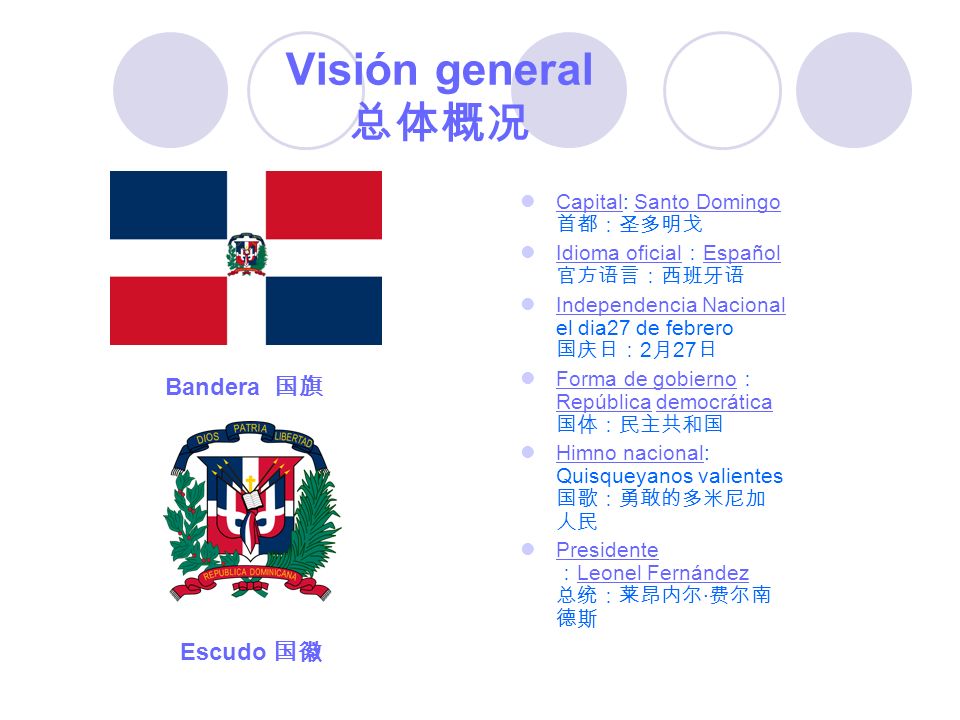 ESCUDO BANDERA REPUBLICA DOMINICANA escudo bandera republica dominicana: