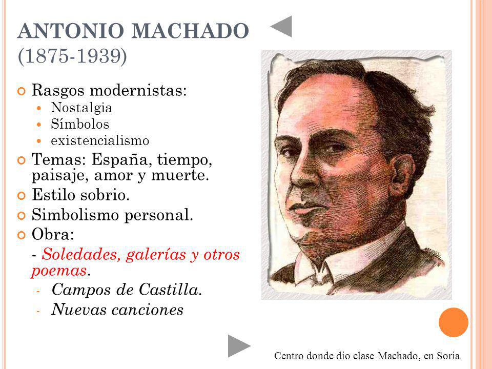 LOS POEMAS DE ANTONIO MACHADO los poemas de antonio machado: