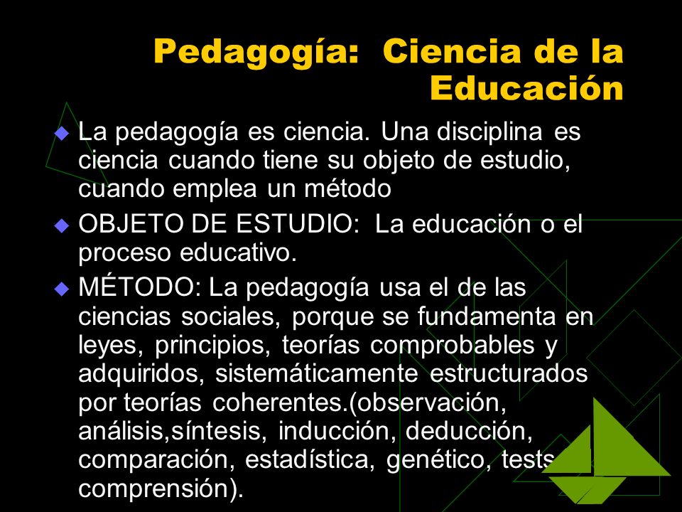 LEYES DE LA PEDAGOGIA leyes de la pedagogia: