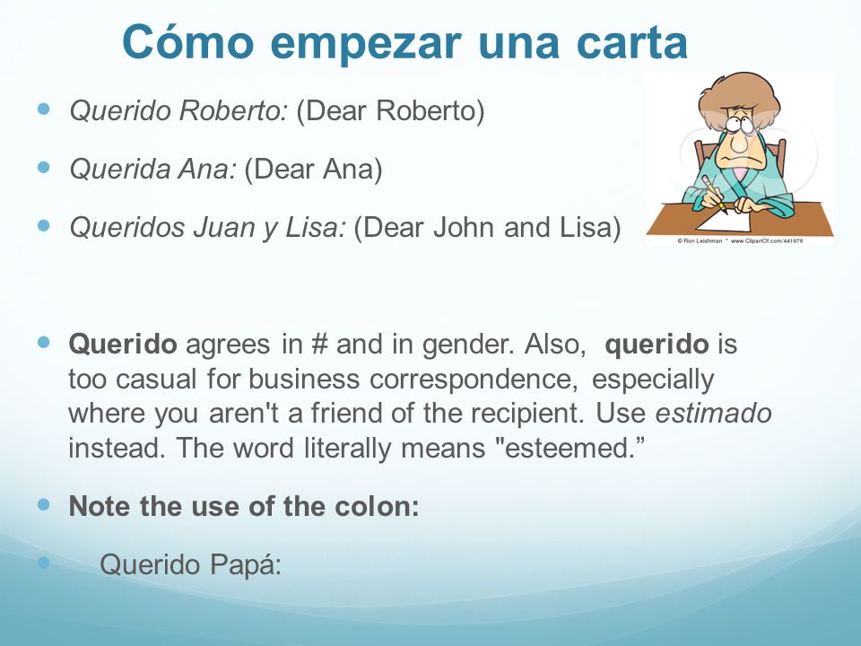 ESCRIBIR CARTA PRESENTACION escribir carta presentacion: