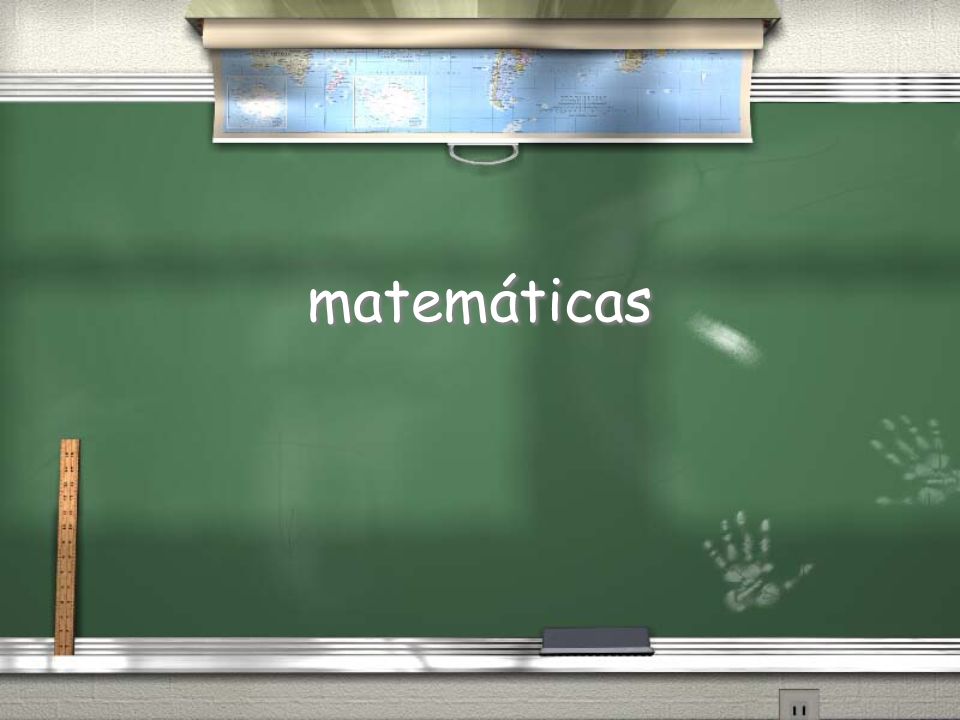 matemáticas