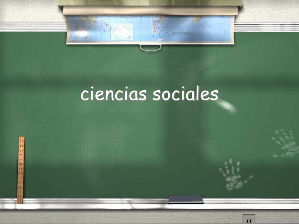 ciencias sociales