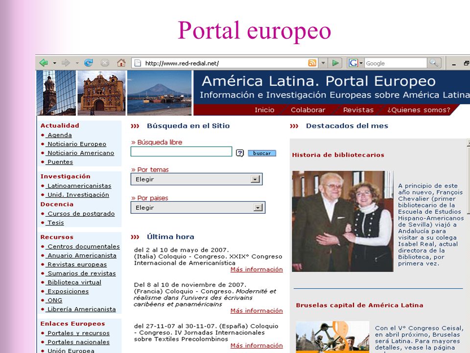 Portal europeo
