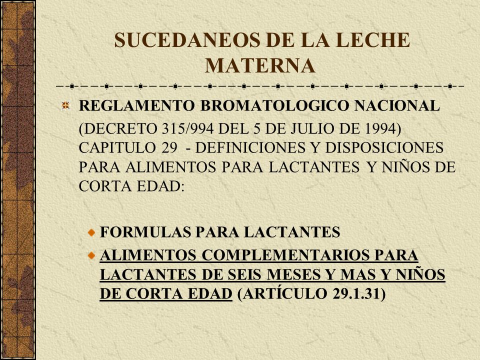 DE COMERCIALIZACION DE SUCEDANEOS DE LA LECHE de comercializacion de sucedaneos de la leche: