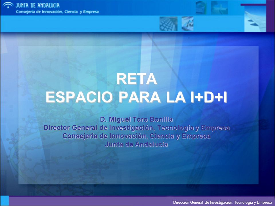 INNOVACION CIENCIA Y TECNOLOGIA JUNTA DE ANDALUCIA innovacion ciencia y tecnologia junta de andalucia: