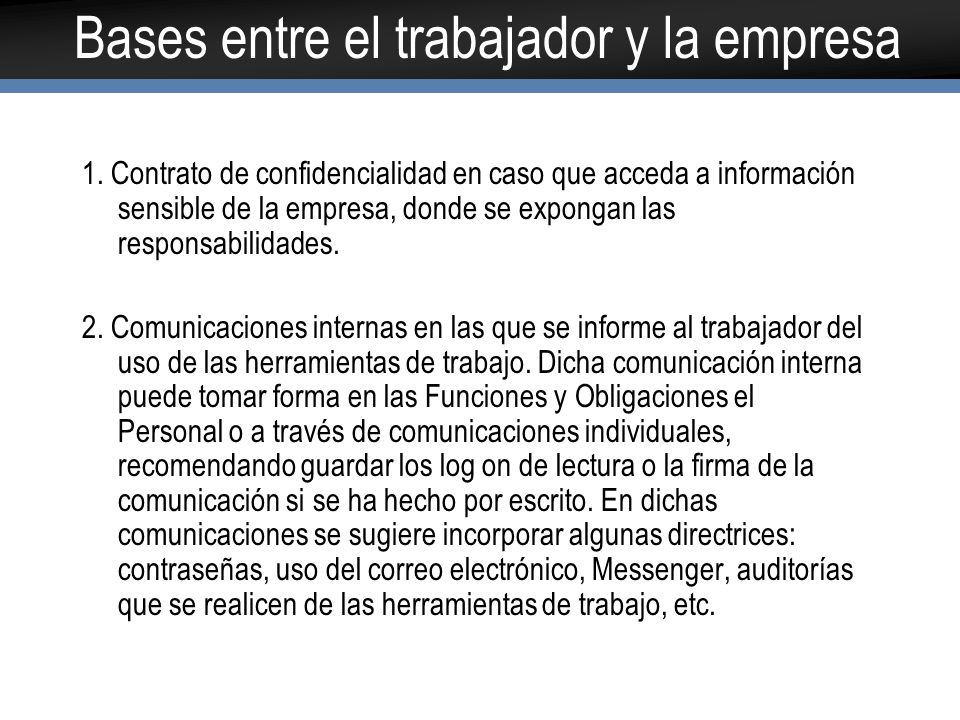 INFORMACION CONTRATO CONFIDENCIALIDAD informacion contrato confidencialidad: