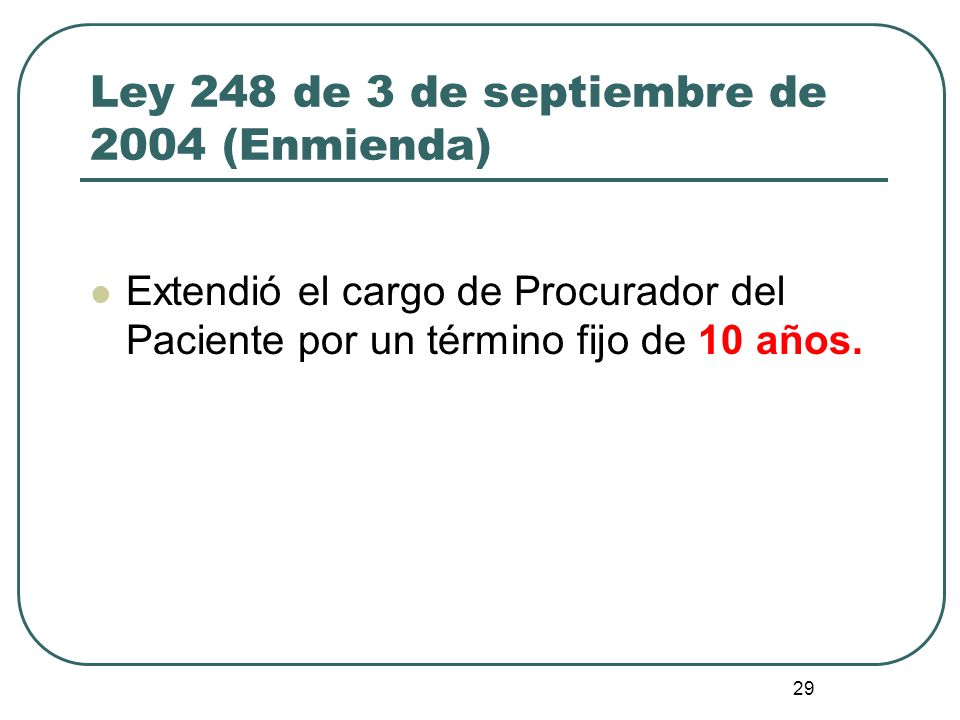 LEY 3 2004 DE 29 DE DICIEMBRE POR LA ley 3 2004 de 29 de diciembre por la: