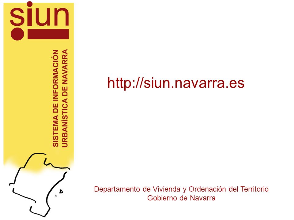 Departamento de Vivienda y Ordenación del Territorio Gobierno de Navarra
