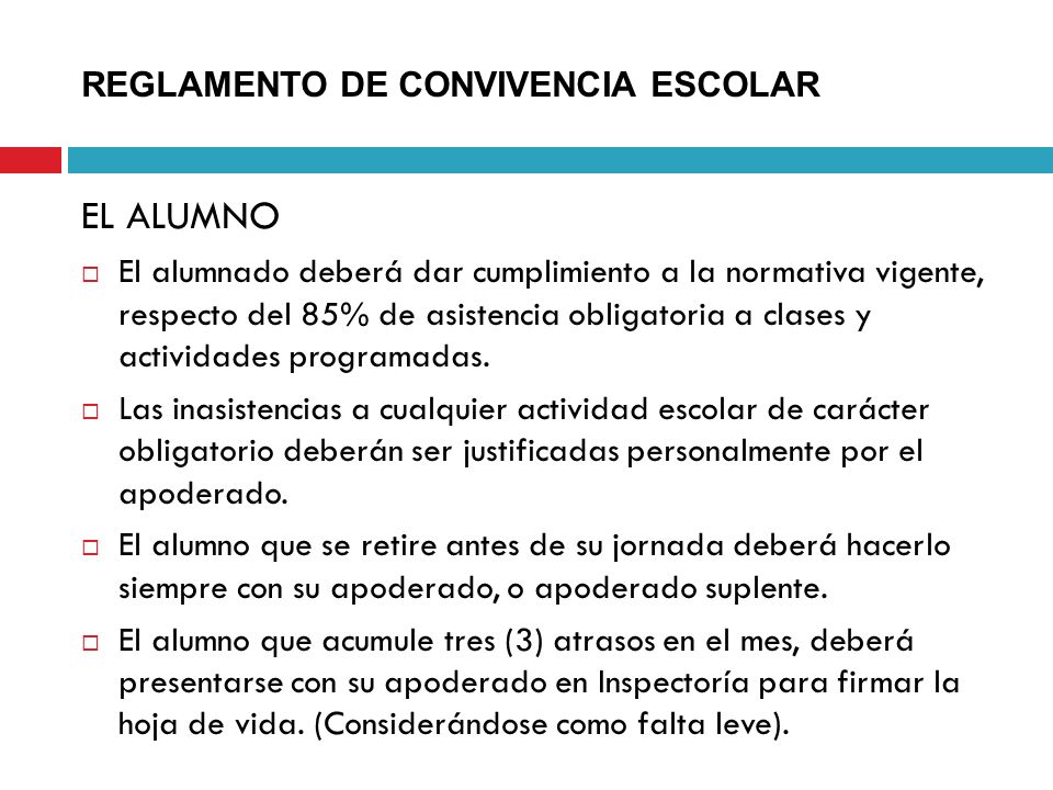 ESCOLAR NORMATIVA DE escolar normativa de: