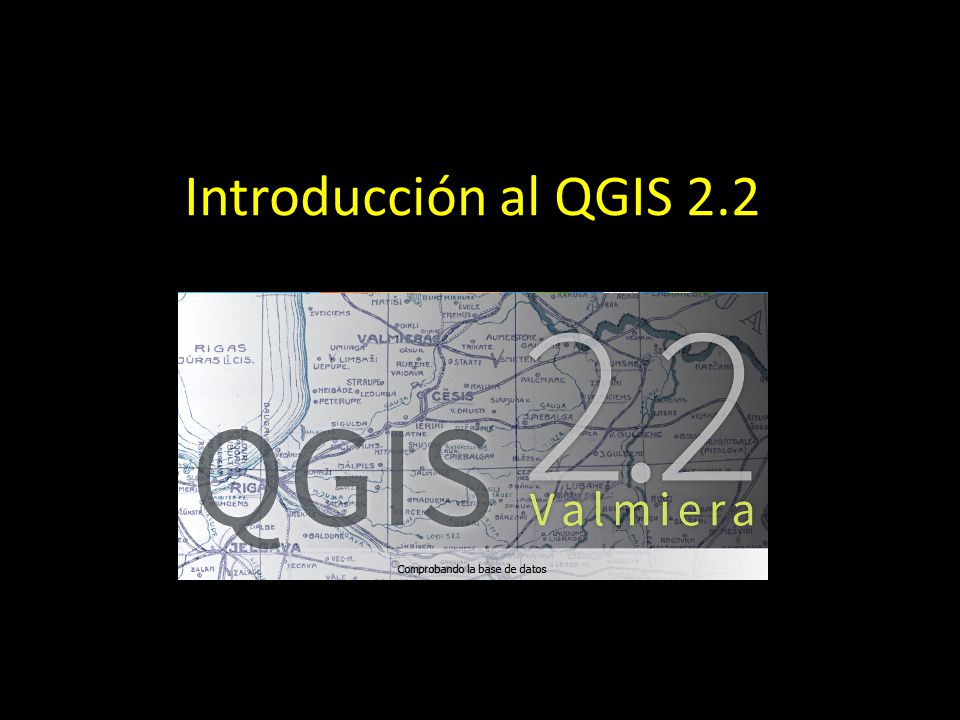 Introducción al QGIS 2.2