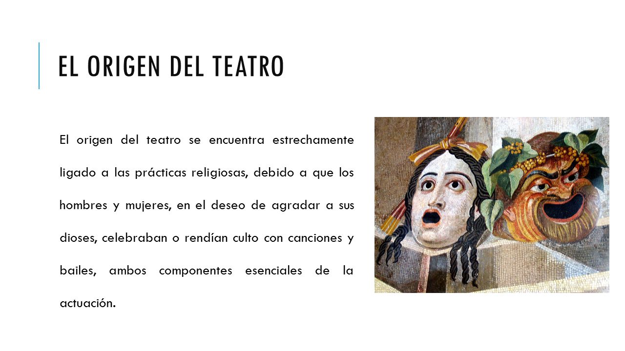 El Origen Del Teatro Video De Introducci N Ppt Descargar