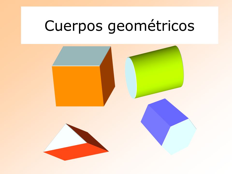 Cuerpos Geom Tricos Primera Parte Introducci N Los Cuerpos Geom Tricos