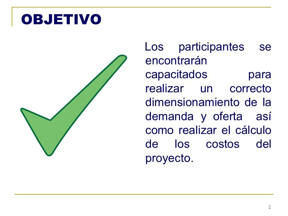 M Dulo De Formulacion De Proyectos De Inversi N Ppt Descargar