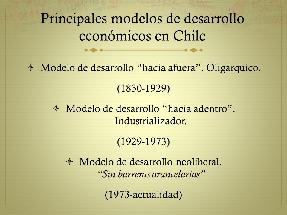 La Econom A Hacia Adentro Nuevo Modelo De Desarrollo Econ Mico Ppt