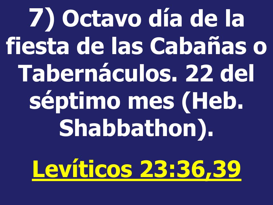 Resultado de imagen para LEVITICO 23:36