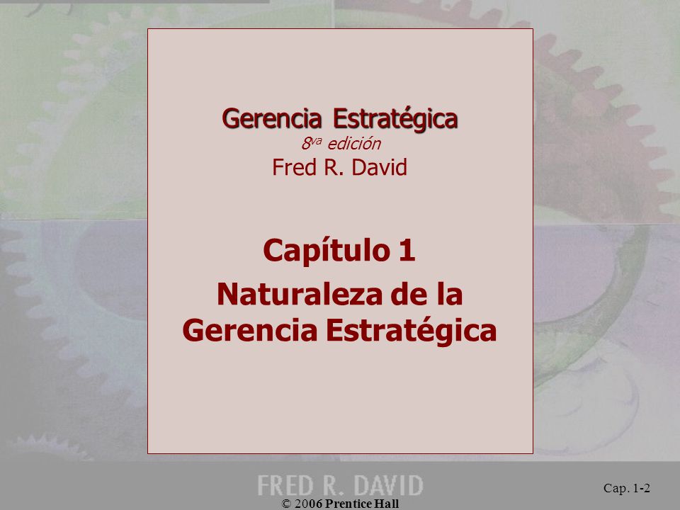 GERENCIA ESTRATEGICA PPT gerencia estrategica ppt: