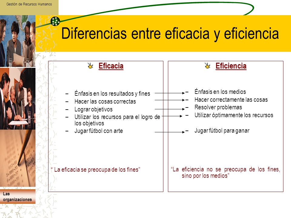 EFICIENCIA RECURSOS HUMANOS eficiencia recursos humanos: