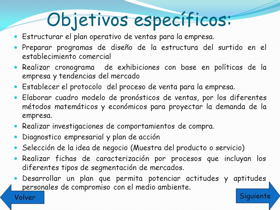 ESTRUCTURA DE UN PLAN OPERATIVO estructura de un plan operativo: