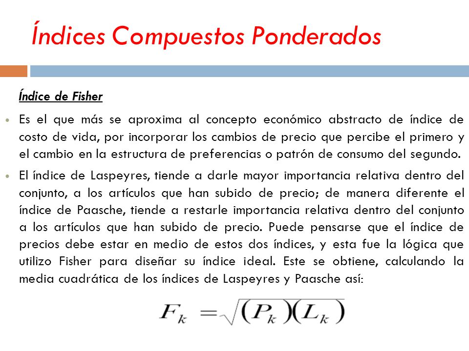 CONCEPTO DE INDICES concepto de indices: