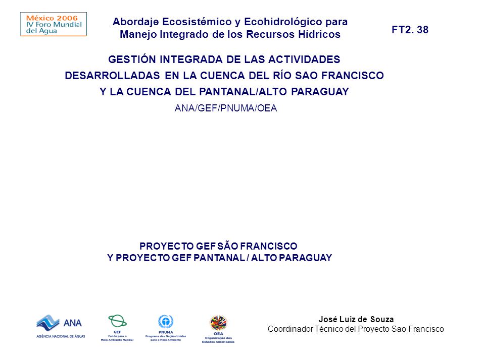 GESTION INTEGRADA PROYECTO gestion integrada proyecto: