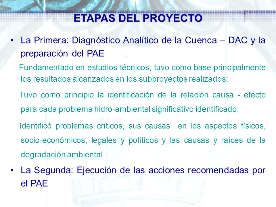 GESTION INTEGRADA PROYECTO gestion integrada proyecto: