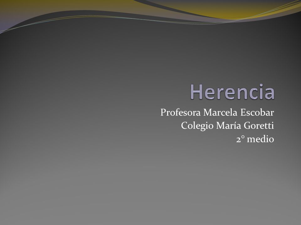 Profesora Marcela Escobar Colegio María Goretti 2° medio