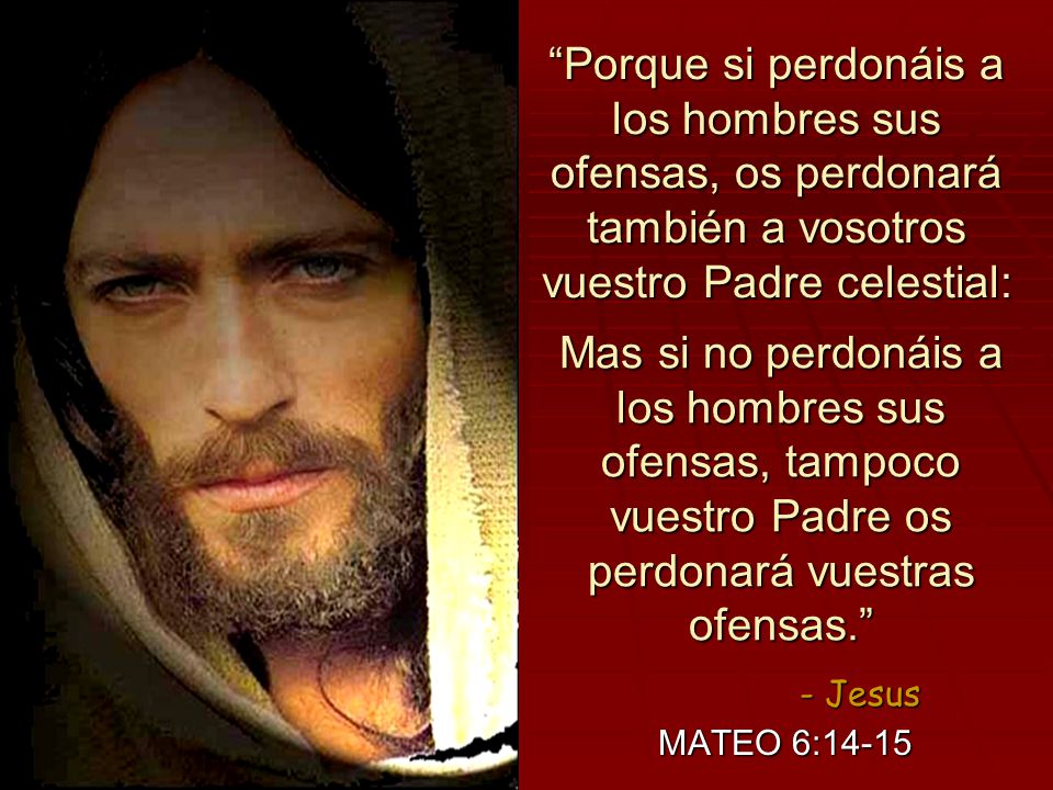 Resultado de imagen para Mateo 6,14-15