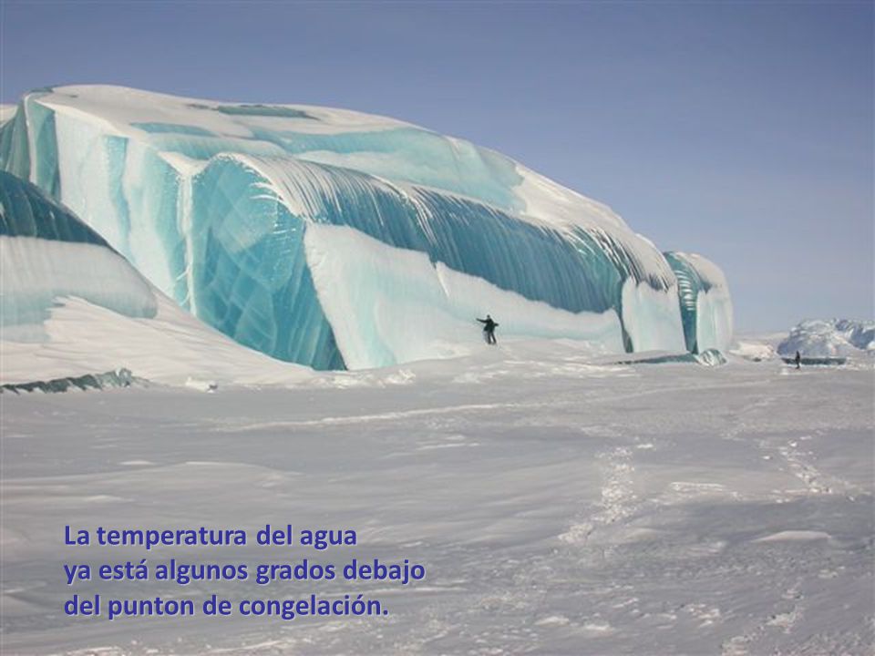 Esto es lo que es en Antártida, dónde es el tiempo más frío en décadas.