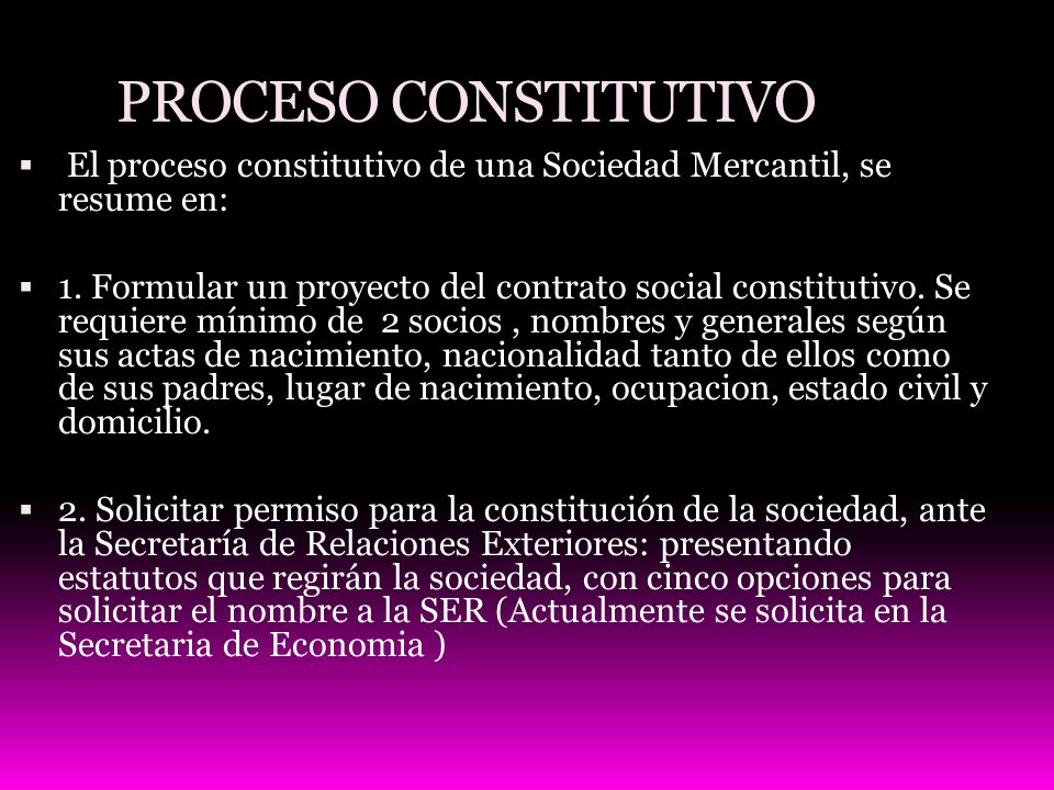 ESTATUTOS DE UNA SOCIEDAD MERCANTIL estatutos de una sociedad mercantil: