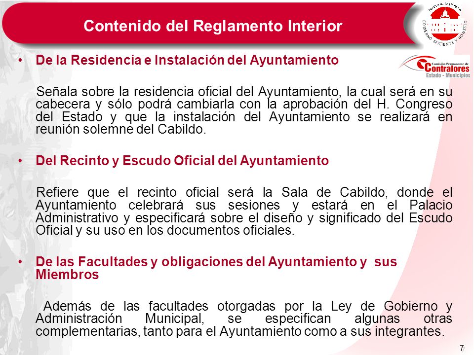 6 6 De las Disposiciones GeneralesDe las Disposiciones Generales Refiere que el municipio es parte de la organización política y administrativa del Estado de Sonora.