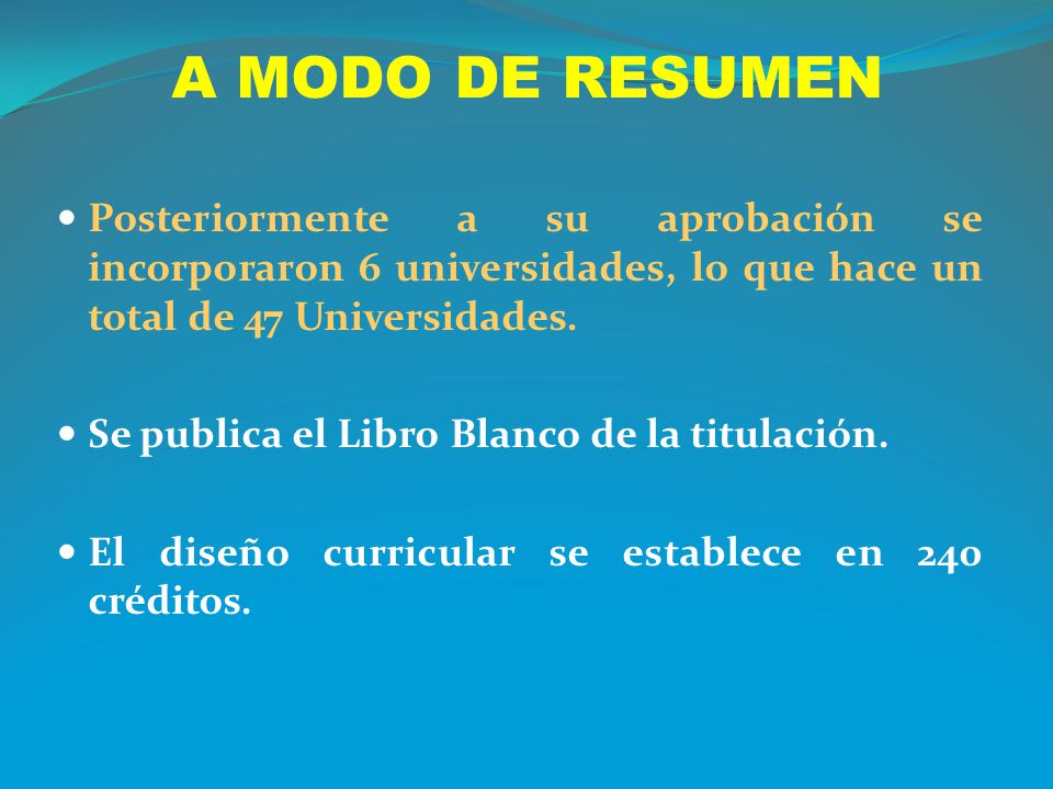 ESTUDIO PERTINENCIA TITULACION UNIVERSIDAD ESPANOLA estudio pertinencia titulacion universidad espanola: