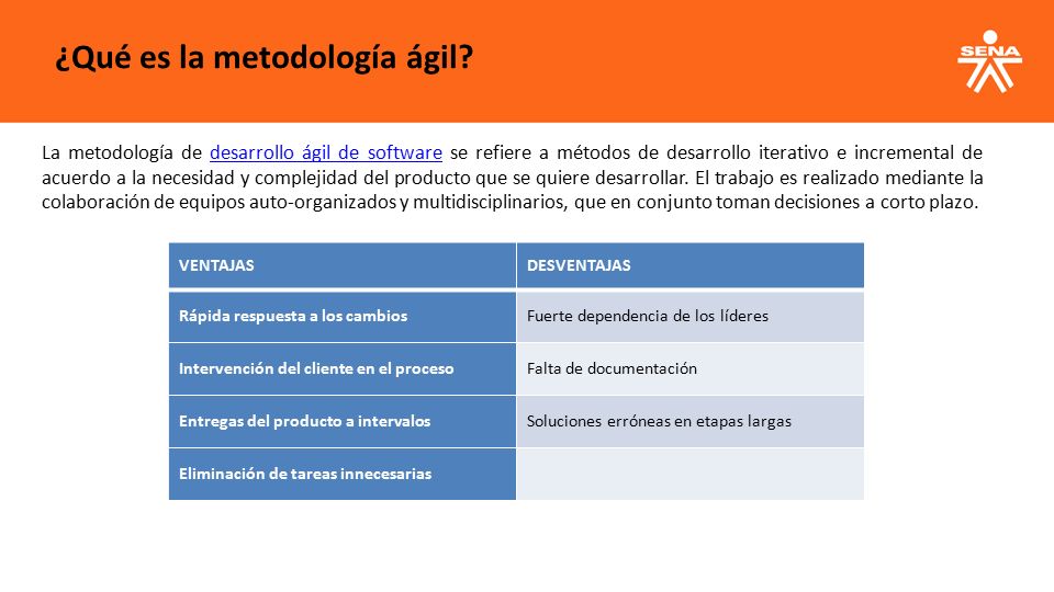 METODOLOGIAS DE DESARROLLO Metodología tradicional o ágil Cuál es la