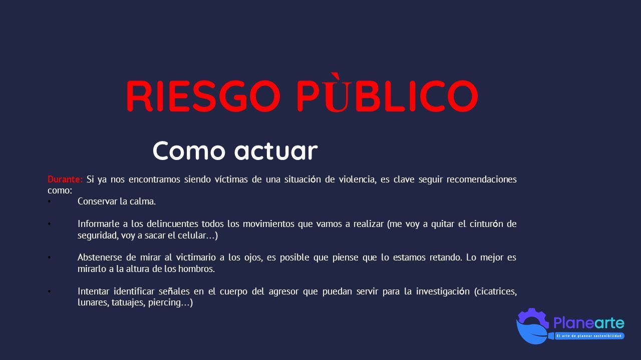 Riesgo P Blico Contenido Proposito Derechos Y Libertades Definiciones