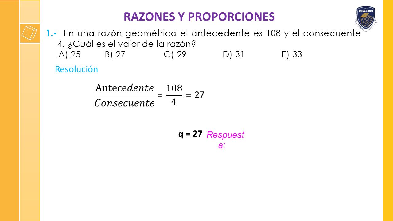 Aritm Tica Razones Y Proporciones Teens Razones Y Proporciones E N