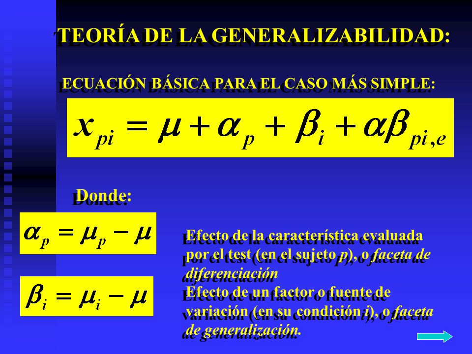 TEORIA CLASICA DEL TEST teoria clasica del test: