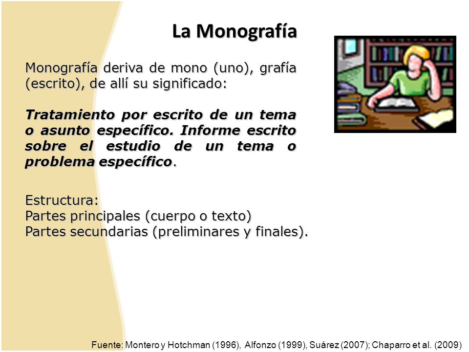 CARACTERISTICA INFORME ESCRITO caracteristica informe escrito: