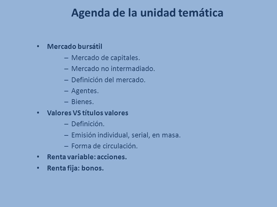mercados de capitales pdf
