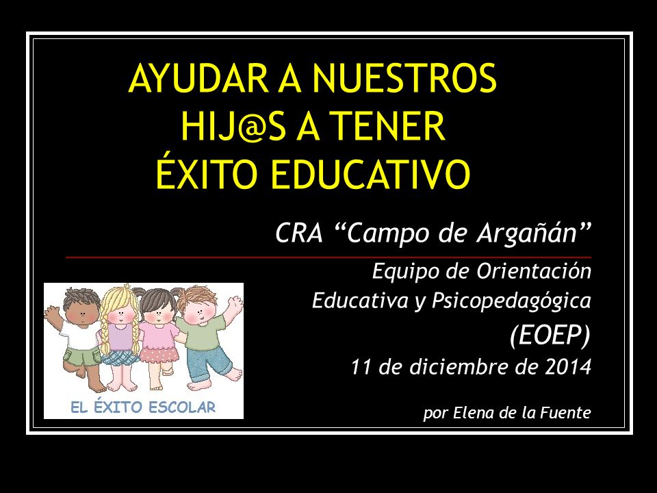 EQUIPO DE ORIENTACION EDUCATIVA Y PSICOPEDAGOGICA equipo de orientacion educativa y psicopedagogica: