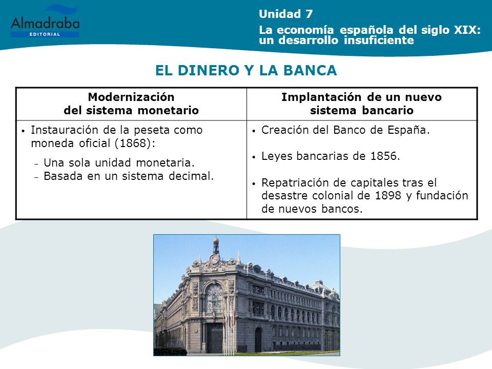 EL DESARROLLO MONETARIO DE LA BANCA el desarrollo monetario de la banca: