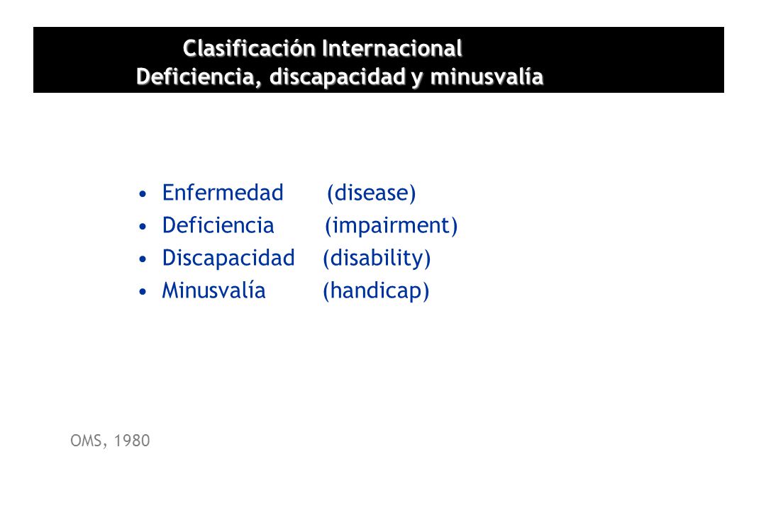 CONCEPTO CLASIFICACION INTERNACIONAL ENFERMEDAD OMS concepto clasificacion internacional enfermedad oms: